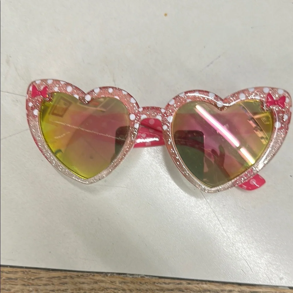 Disney Minni Mouse Pink Heart Sunglasses for Kids
